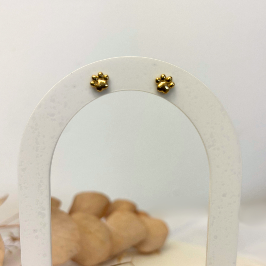 Footprint Earrings