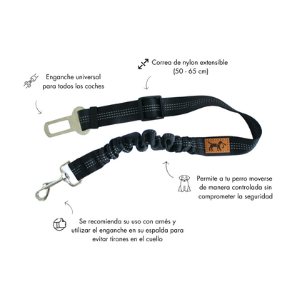 Car seat belt for dogs 