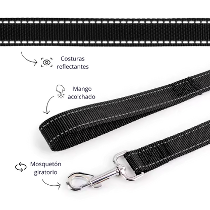 Black nylon strap