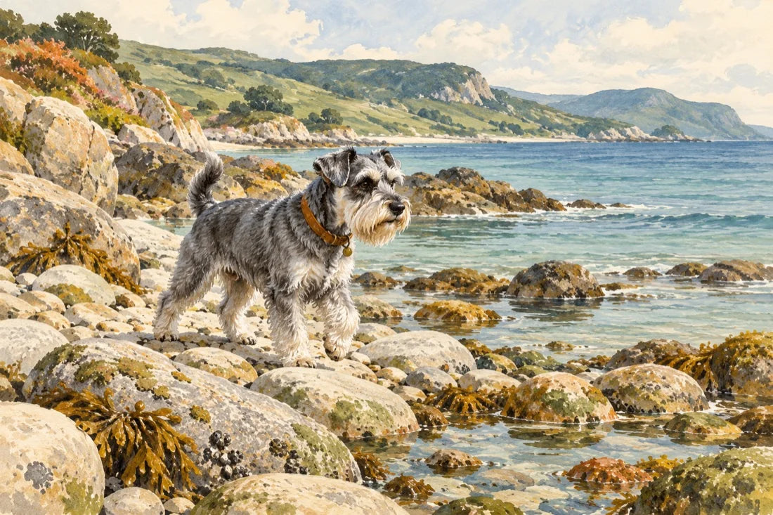 Ilustración de ambiente para planes con perro